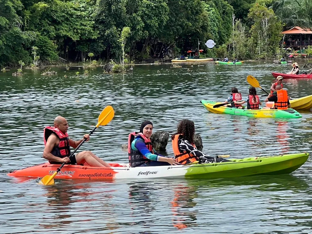 [KRABI] Mangrove Kayak + Jungle Hot Spring Experience 