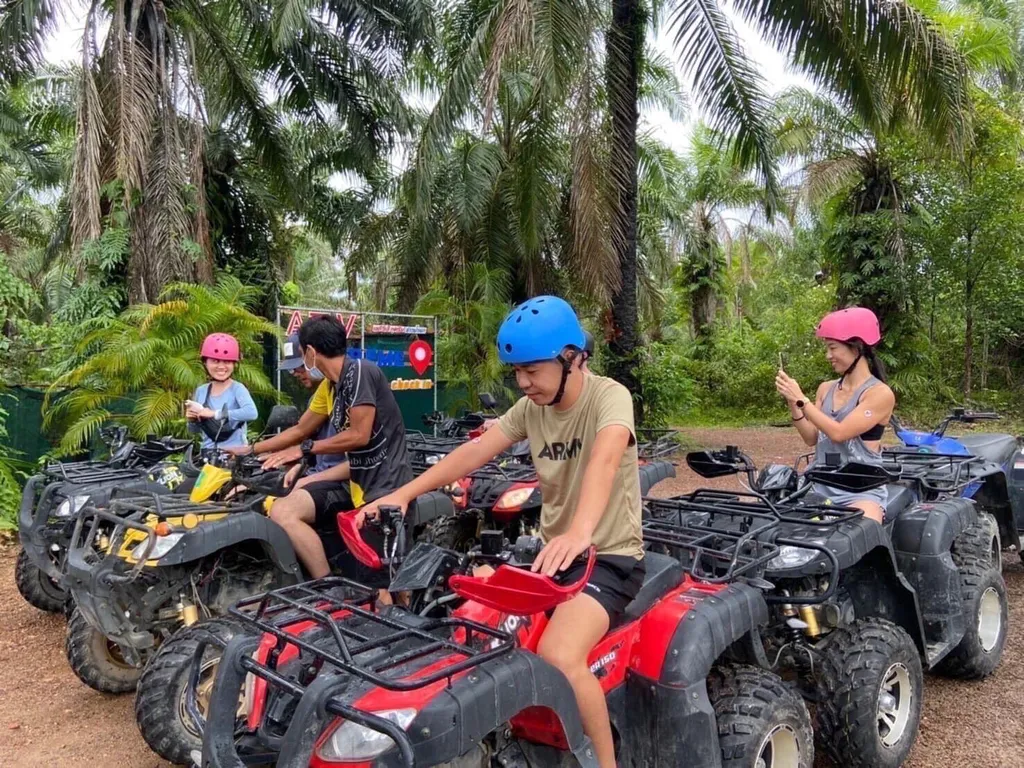 [KRABI] Forest ATV + Jungle Hot Spring Experience 