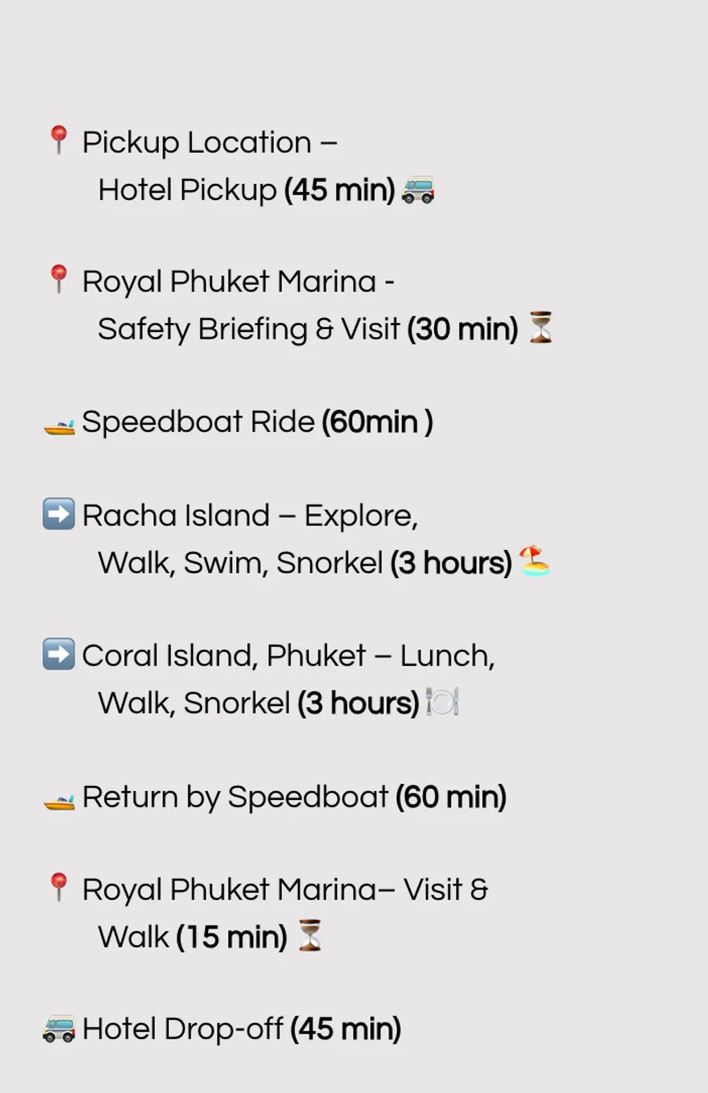 [PHUKET] Private Racha Island & Coral Island Tour (25 Pax.)