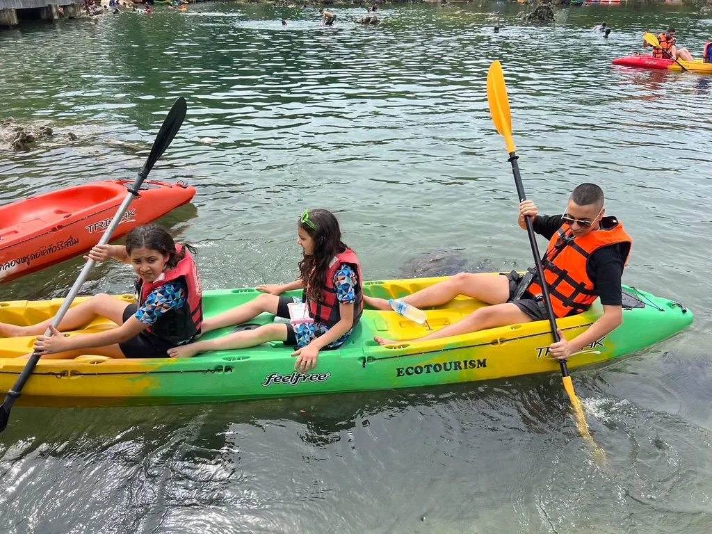 [KRABI] Mangrove Kayak + Jungle Hot Spring Experience 