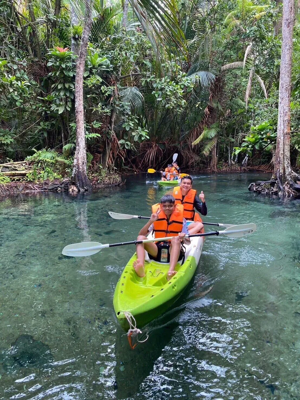 [KRABI] Mangrove Kayak + Jungle Hot Spring Experience 