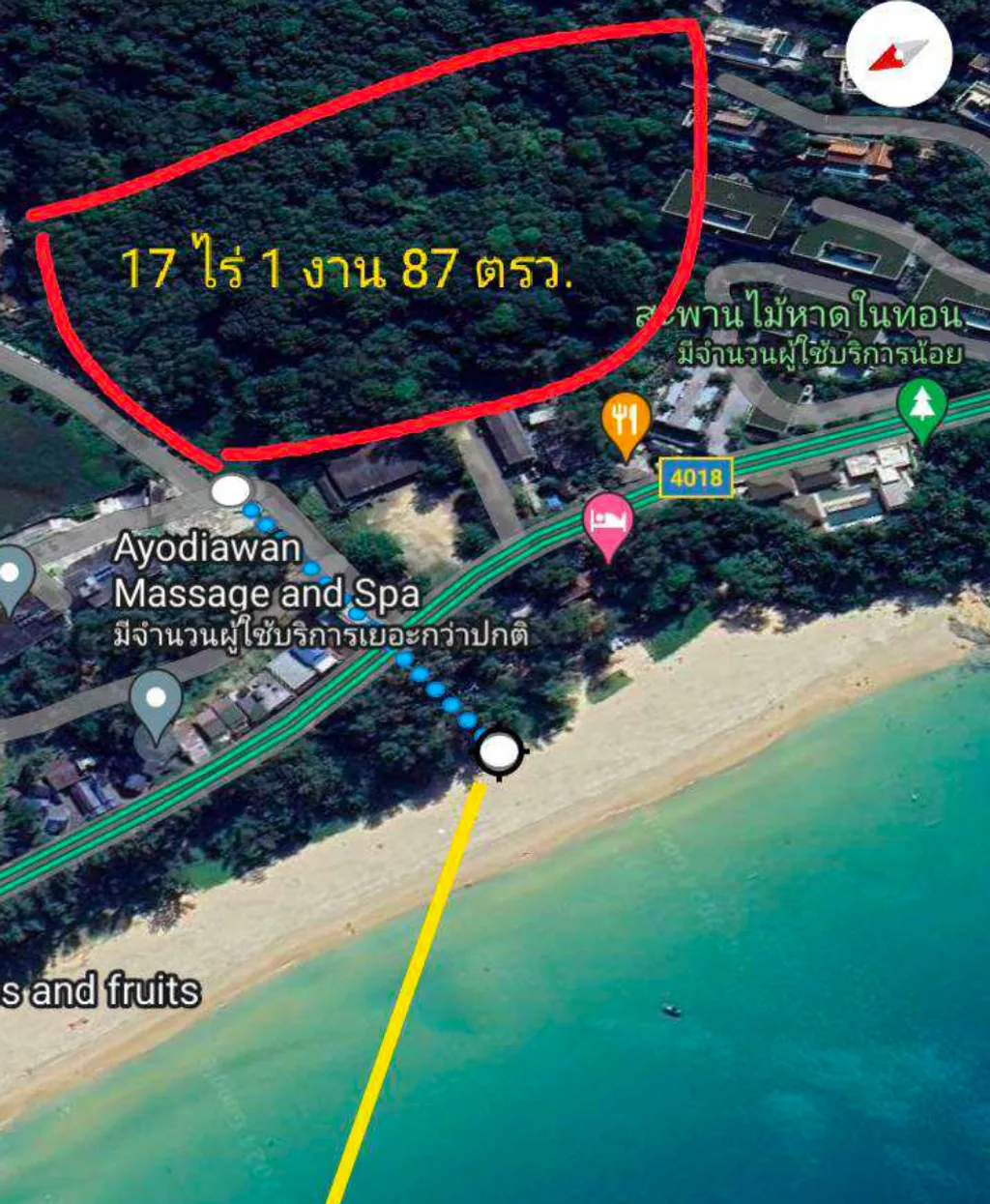 [Phuket] Land for sale near Nai Thon beach 