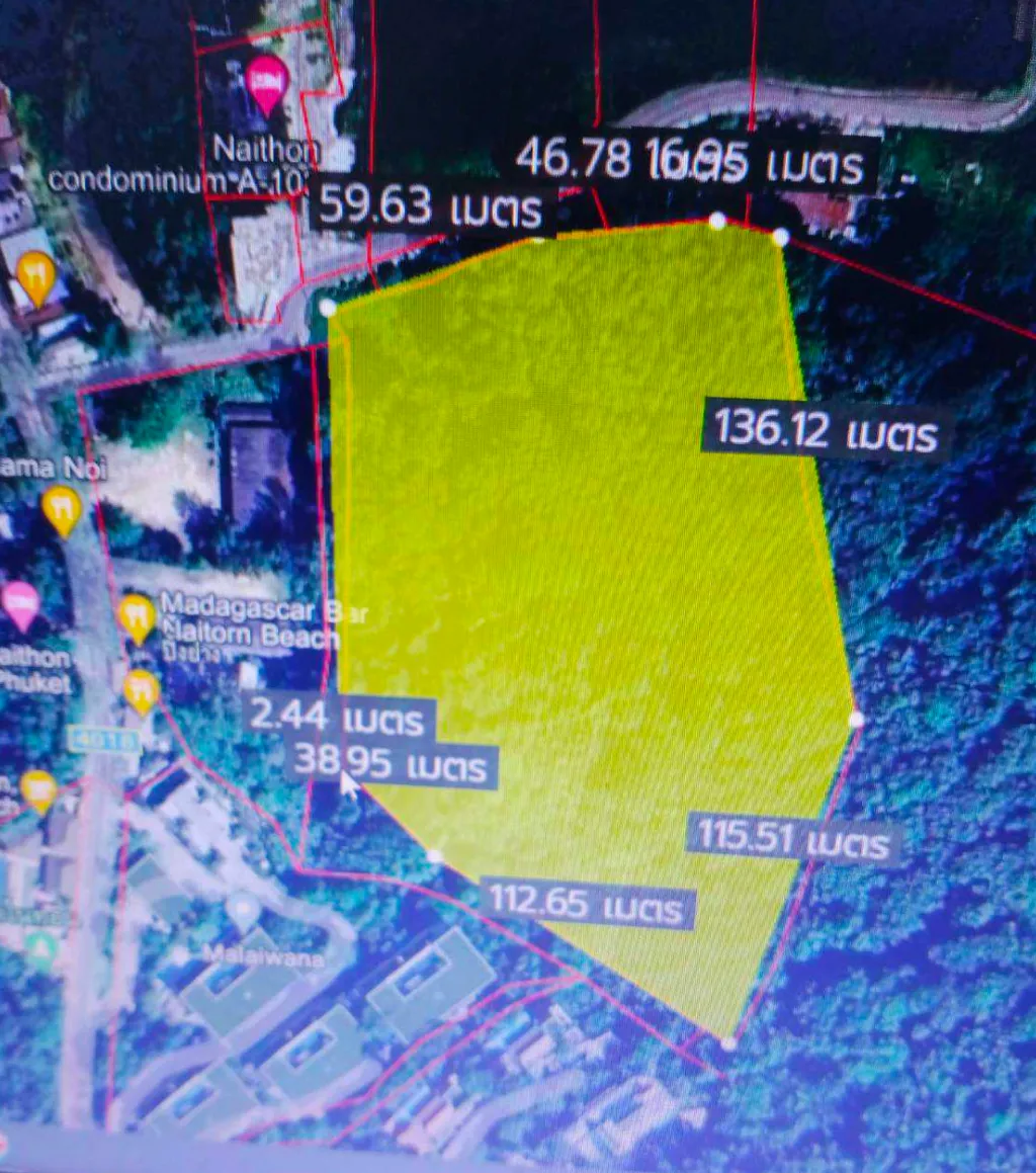 [Phuket] Land for sale near Nai Thon beach 